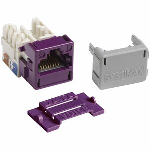 Systimax GigaSPEED XL Network Connector - 1 Pack - 1 x Rj-45 network - female - Violet