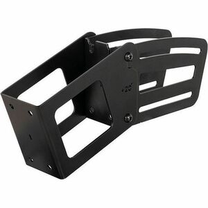 B-Tech System X Mounting Plate for Mounting Rail, Pole, Mounting Column - Black - 50 kg Load Capacity - 1 / Pack
