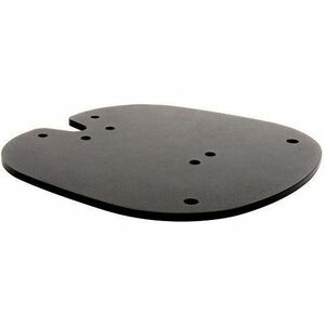 B-Tech System X Mounting Base for Mounting Column, Video Wall - Black - 200 kg Load Capacity - Steel