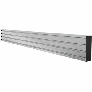 B-Tech System X Mounting Rail for Adapter Plate, Mounting Bracket, Organizer Tray, Mounting Arm - Black - Horizontal