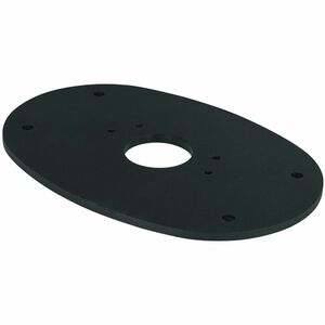 Mode-AL Mounting Base for Mounting Column, Video Wall - Black - 70 kg Load Capacity - Steel