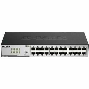 D-Link DGS-1024D 24 Ports Ethernet Switch - Gigabit Ethernet - 10/100/1000Base-T - 2 Layer Supported - 13.30 W Power Consu