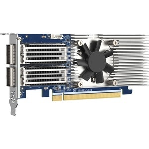 QNAP QXG-100G2SF-CX6 100Gigabit Ethernet Card for Server, Switch, Workstation, NAS Storage Device - 100GBase-X - QSFP28 - 