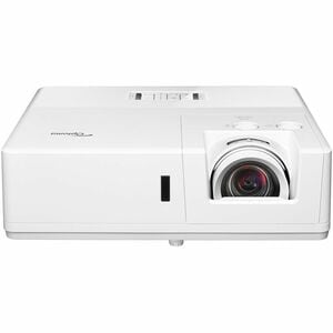 Optoma ZU607T 3D DLP Projector - 16:10 - White - High Dynamic Range (HDR) - Front, Front Ceiling - 30000 Hour Normal Mode 