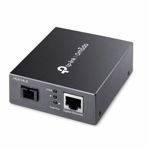 TP-Link FC311A-2 Transceiver/Medienkonverter - 2 Anschluss(e) - 1 x Netzwerk (RJ-45) - 1 x SC - Duplex SC-Anschluss - Twis
