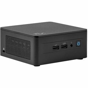 Asus NUC 13 Pro NUC13ANKi7 Desktop Computer - Intel Core i7 13th Gen i7-1360P - 16 GB - 512 GB SSD - Mini PC - Black - Int