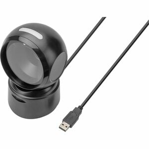 Digitus DA-81005 Selbstbedienungskassen, Apotheke, Retail Desktop Barcode-Scanner - Kabel Konnektivität - Schwarz - USB Ka