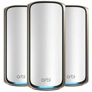 Routeur sans fil Netgear Orbi RBE973S - Wi-Fi 7 - IEEE 802.11be - Ethernet - Quadri bande - 2,40 GHz Bande ISM - 6 GHz Ban