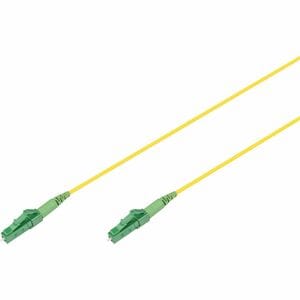 Digitus 1 m Glasfaser Netzwerkkabel - 1 Stück - Cable for Netzwerkgerät - Patchkabel - LSOH, LSZH - Gelb