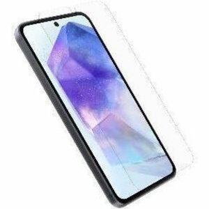 OtterBox 9H Tempered Glass Screen Protector for Galaxy A55 5G - Clear - For Super AMOLED Smartphone - Drop Resistant, Scra