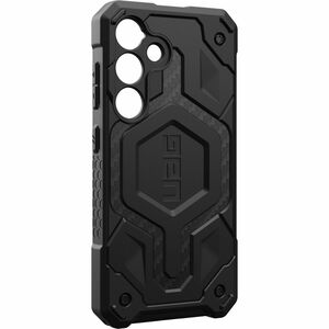 Urban Armor Gear Monarch Rugged Case for Samsung Galaxy S24 Smartphone - Carbon Fiber - Impact Resistant, Anti-slip, Scrat