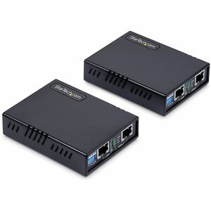 StarTech.com VDSL2 Ethernet Extender Kit over Single Pair Wire, Up to 0.6mi (1km) LAN Repeater over RJ11/CAT5e/CAT6, Repla