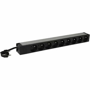 Legrand 646820. PDU types: Basic, Rack capacity: 1U, Type: Single-phase. AC outlets quantity: 9 AC outlet(s), Input connec