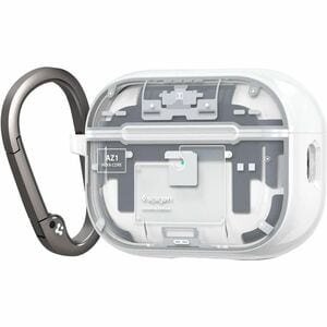 Spigen Ultra Hybrid Zero One Charging Case Apple AirPods Pro (2nd Generation) - Zero One White - Drop Resistant, Scratch R