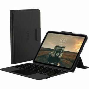 Urban Armor Gear Rugged Keyboard/Cover Case (Folio) for 27.7 cm (10.9") Apple iPad (10th Generation) iPad - Black, Ash - D