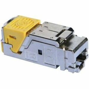 Legrand Network Connector - 6 Pack - 1 x RJ-45 Network - Female - Shielding - Silver