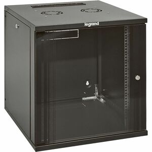 Legrand Linkeo 15U Wall Mountable Enclosed Cabinet Rack Cabinet - Anthracite Gray - 54 kg Maximum Weight Capacity