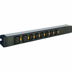 Legrand LCS³ PDU - Terminal Block - 6 x IEC 60320 C13, 2 x IEC 60320 C19 - 16 A - 230 V AC Input - 1U - Horizontal/Vertica
