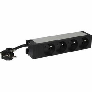 Legrand LCS³ PDU - 4 x 2P+E - 16 A - 230 V AC Input - 1U - 1 m Cord Length - Horizontal/Vertical - Cabinet-mountable - Hor