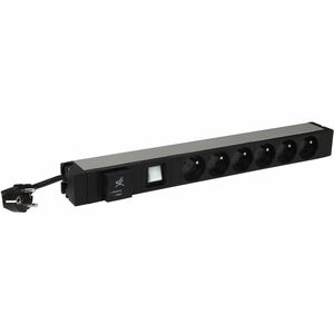 Legrand LCS³ PDU - 6 x 2P+E - 16 A - 230 V AC Input - Surge Protection - 1U - 3 m Cord Length - Horizontal/Vertical - Cabi