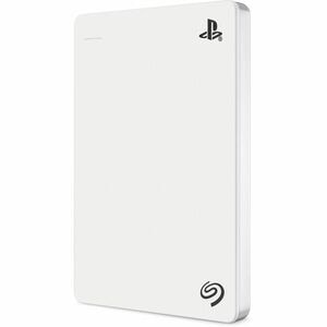 Seagate STLV2000201 2 TB Portable Hard Drive - 2.5" External - White - PlayStation Device Supported - USB 3.0, USB 2.0