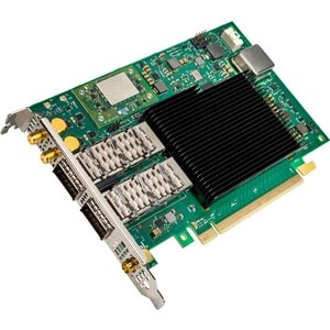 Intel 800 E810-CQDA2T 100Gigabit Ethernet Card - 100GBase-CR2, 100GBase-CR4 - QSFP28 - Mezzanine - PCI Express 4.0 x16 - F