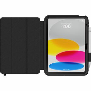 Coque OtterBox Defender Durci - pour Apple iPad (10e génération) Tablette - Noir - 1 - Résistant aux chocs, Résiste à la s