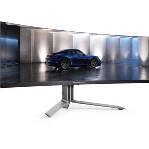 AOC AGON PRO PD49 49" Class Dual Quad HD (DQHD) Ecrã curvo Monitor OLED para jogos - 32:9 - preto texturizado - 124.5 cm (