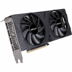 Carte Graphique PNY NVIDIA GeForce RTX 4070 SUPER - 12 Go GDDR6X - 7680 x 4320 - 1,98 GHz Matériau - 2,49 GHz Boost clock 
