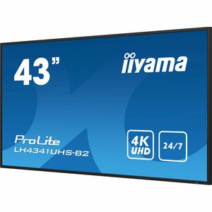 iiyama ProLite LH4341UHS-B2 1079,50 mm 4K UHD LCD Digital-Signage-Display - 24 Stunden/7 Tage Betrieb - IPS-Technologie (I