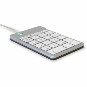 R-Go Keypad - Cable Connectivity - USB Type C Interface - English (US) - QWERTY Layout - White - Scissors Keyswitch - Mult