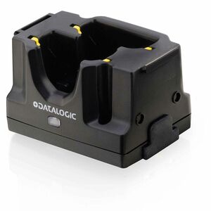 Datalogic Docking Cradle for Bar Code Scanner - 2 Slot - Charging Capability - Black