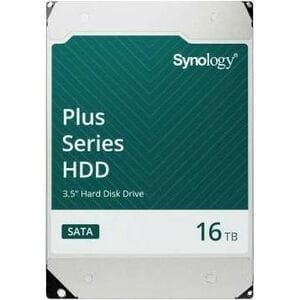 Synology Plus HAT3310-16T 16 TB Hard Drive - 3.5" Internal - SATA (SATA/600) - Conventional Magnetic Recording (CMR) Metho