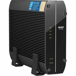 QNAP TS-410E-8G SAN/NAS Storage System - Intel Celeron J6412 Quad-core (4 Core) 2 GHz - 4 x HDD Supported - 0 x HDD Instal