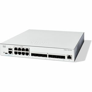 Cisco Catalyst 1300 C1300-16XTS 8 Ports Manageable Layer 3 Switch - 10 Gigabit Ethernet - 10GBase-T, 10GBase-X - 3 Layer S