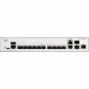 Cisco Catalyst 1300 C1300-12XS 2 Ports Manageable Layer 3 Switch - 10 Gigabit Ethernet - 10GBase-T, 10GBase-X - 3 Layer Su