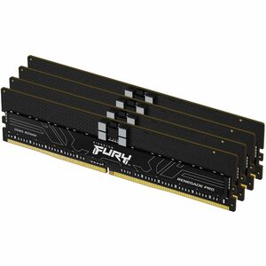Kingston FURY Renegade Pro 64GB (4 x 16GB) DDR5 SDRAM Memory Kit - For Motherboard - 64 GB (4 x 16GB) - DDR5-6000/PC5-4800