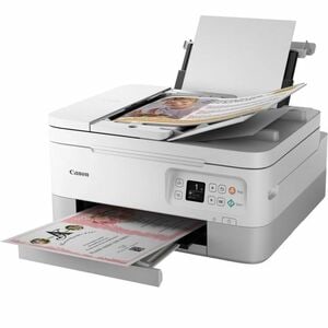 Stampante multifunzione a getto di inchiostro Canon PIXMA TS7451i Wireless - Colore - Bianco - Fotocopiatrice/Stampante/Sc