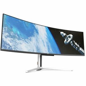 Mobile Pixels 49" Class Dual Quad HD (DQHD) Curved Screen Gaming OLED Monitor - 49" Viewable - OLED - 5120 x 1440 - 1 Bill
