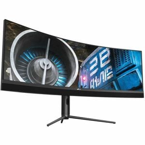 Mobile Pixels 45" Class Dual Quad HD (DQHD) Curved Screen Gaming OLED Monitor - 45" Viewable - OLED - 5120 x 1440 - 1 ms -