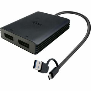 i-tec Videoadapter - 4096 x 2160 Supported - Schwarz