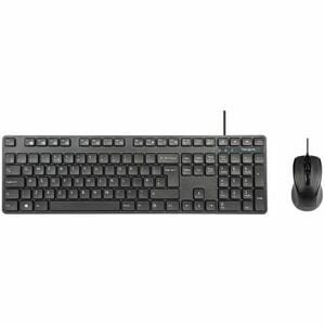 Targus AKM622UK Keyboard & Mouse - English (UK) - USB Cable Keyboard - 108 Key - Keyboard/Keypad Color: Black - USB Cable 