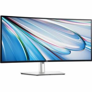 Dell UltraSharp U3425WE 34" Class UW-QHD Curved Screen LED Monitor - 21:9 - Black, Silver - 86.6 cm (34.1") Viewable - In-