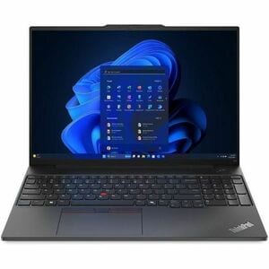 Lenovo ThinkPad E16 Gen 2 21M5000HUS 16" Notebook - WUXGA - AMD Ryzen 5 7535U - 8 GB - 256 GB SSD - English Keyboard - Bla