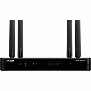 Lancom 1800VA-5G 1 SIM Ethernet, Mobilfunk, VDSL2, VDSL2+, ADSL, ADSL2, ADSL2+ Modem/Wireless Router - 5G - UMTS, HSPA, LT