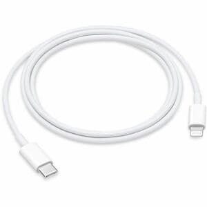 Apple USB-C to Lightning Cable (1 m) - 3.28 ft Lightning/USB-C Data Transfer Cable for USB Device, iPad, iPhone, iPad Pro,
