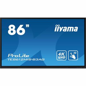 iiyama ProLite TE6512MIS-B3AG 4K UHD LCD Collaboration Display - ARM Cortex A55 - 8 GB - Infrarot (IrDA) - Touchscreen - 1