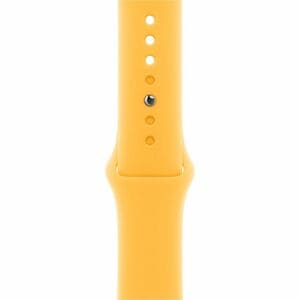 Apple Smartwatch Band - 1 - Small (S)/Medium (M) - Pin-and-tuck Attachment - Sunshine - Fluoroelastomer