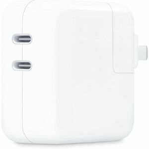 Apple 35 W 电源适配器 - 1 包 - 通用适配器 - 2 USB Type-CSpace- 用于 MacBook Air, iPhone, iPad, iPad Pro, iPad Air, iPad mini, MacBook -
