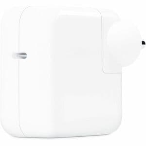 Apple 30 W Power Adapter - Universal Adapter - USB Type-C - For USB Type C Device, iPhone, MacBook, iPad Pro, iPad Air, iP